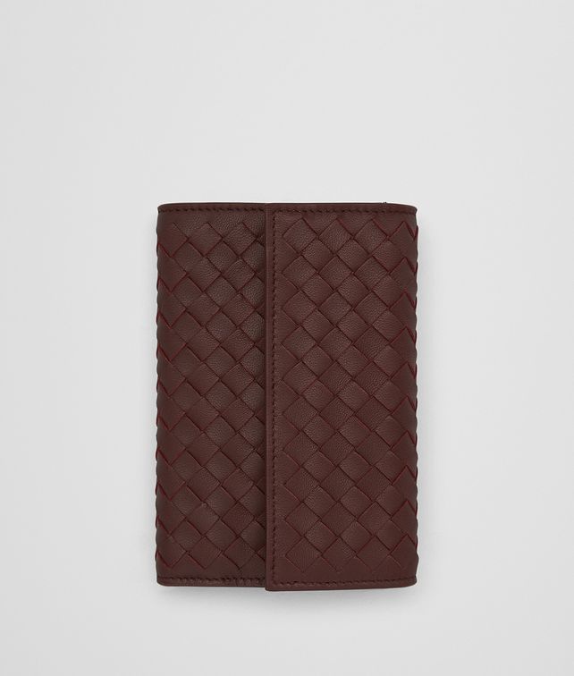 BOTTEGA VENETA DARK BAROLO INTRECCIATO NAPPA CONTINENTAL WALLET Continental Wallet Woman fp