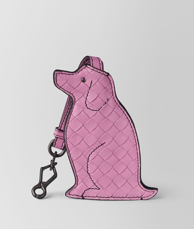 BOTTEGA VENETA TWILIGHT NAPPA DOG KEYRING Keyring or Bracelets E fp