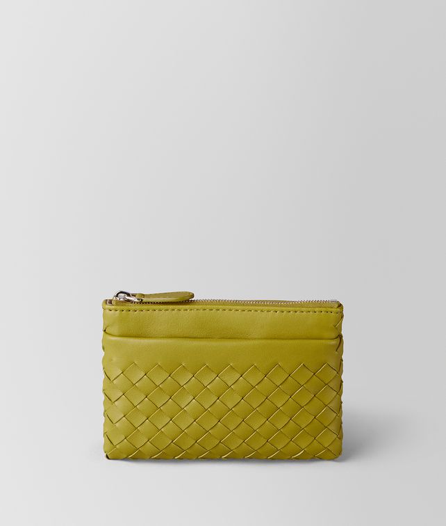 BOTTEGA VENETA CHAMOMILE INTRECCIATO NAPPA KEY CASE Keyring or Bracelets E fp