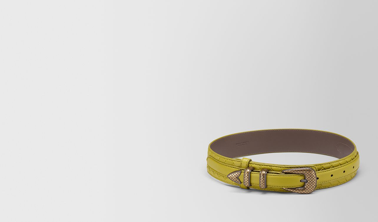 chamomile intrecciato nappa belt landing