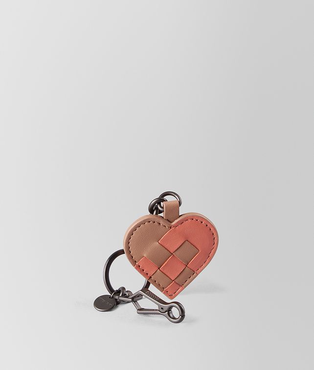 BOTTEGA VENETA DAHLIA HIBISCUS INTRECCIATO PALIO KEY RING Keyring or Bracelets E fp