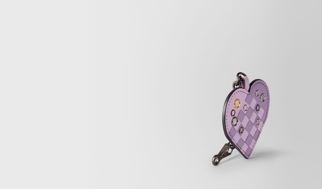 parme lilac intrecciato palio key ring landing