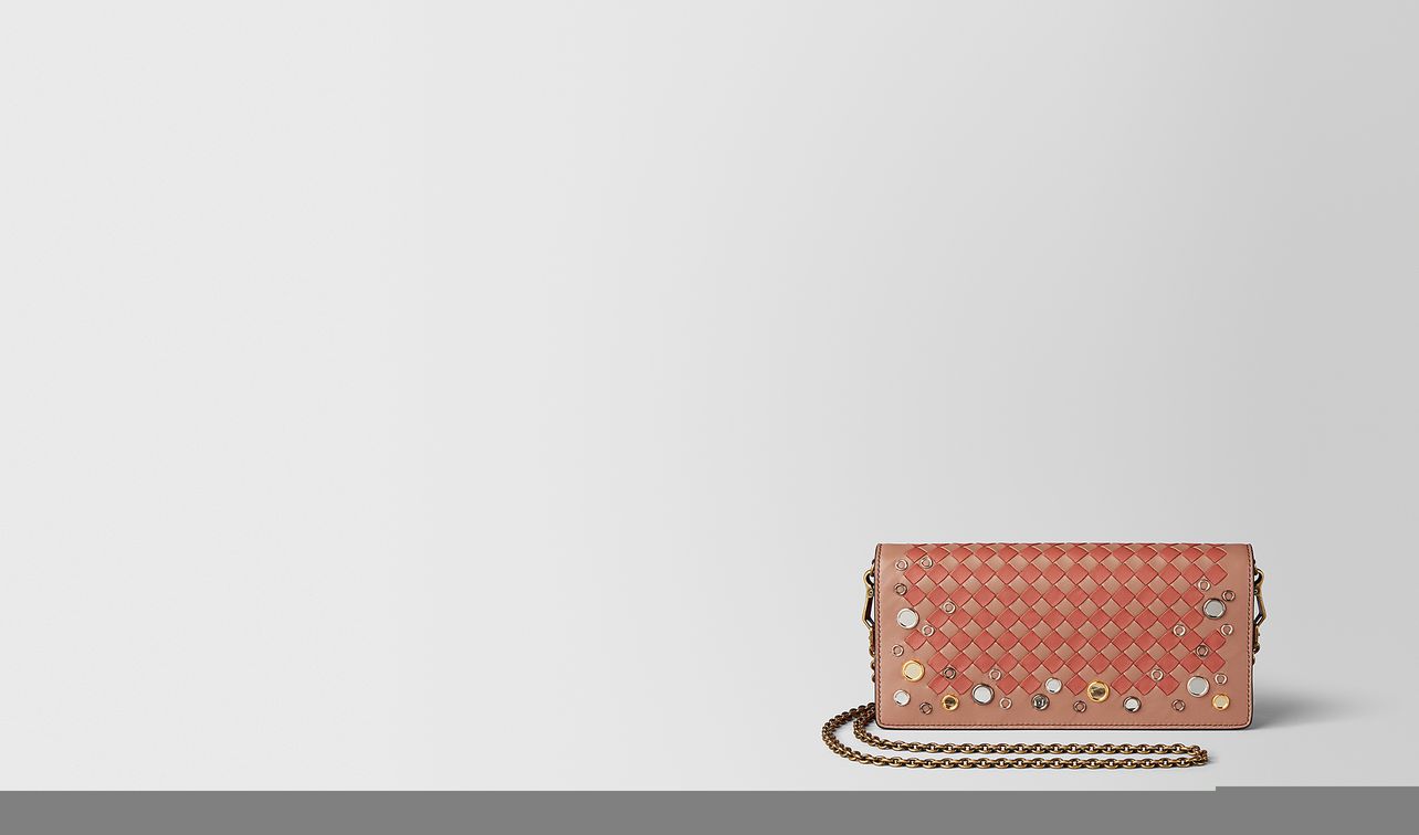 dahlia hibiscus intrecciato palio chain wallet landing