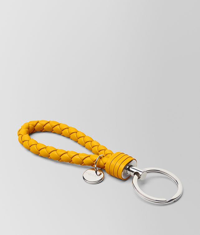 BOTTEGA VENETA SUNSET INTRECCIATO NAPPA KEY HOLDER Keyring or Bracelets E fp