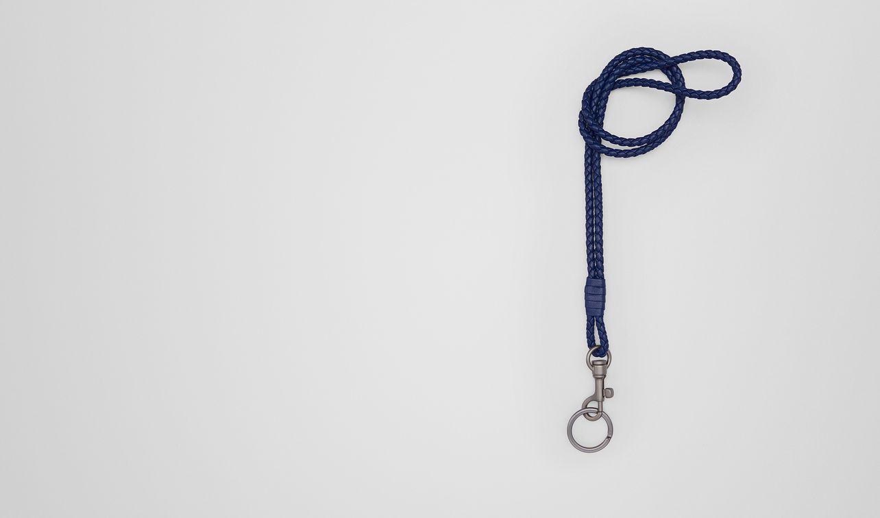atlantic intrecciato nappa key holder landing