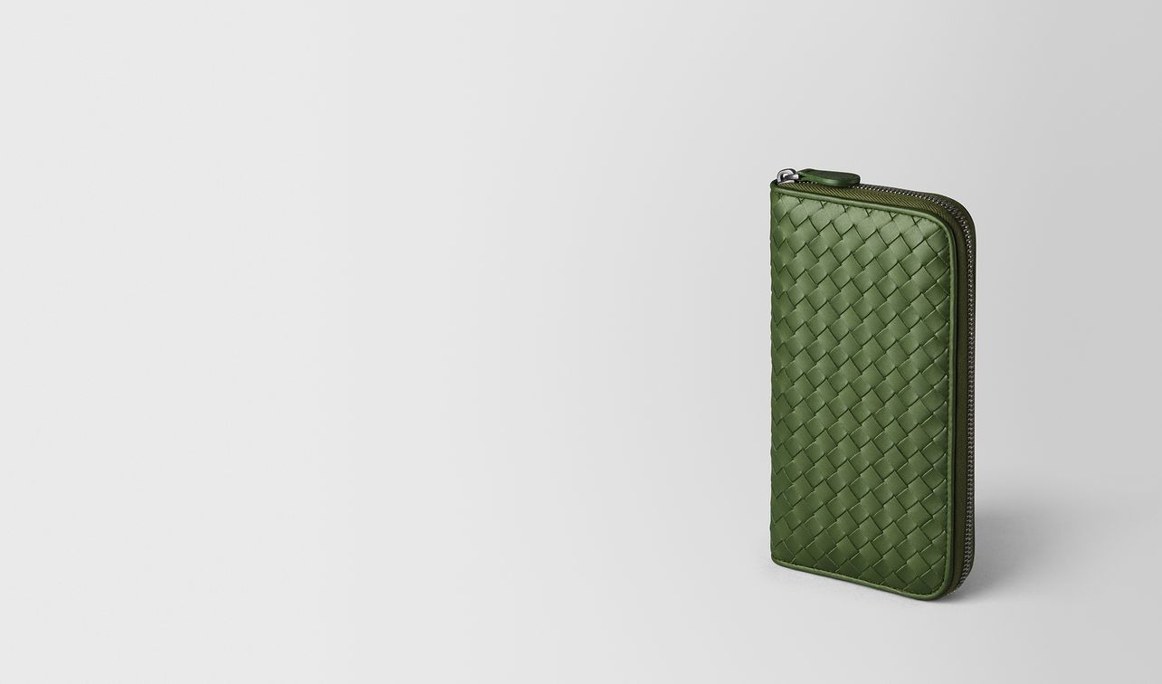 fern intrecciato vn zip around wallet landing