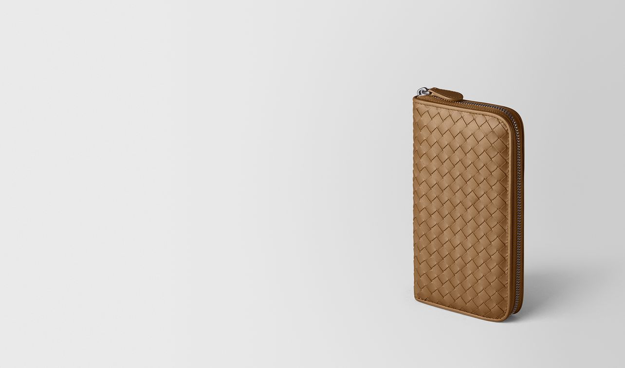 camel intrecciato vn zip around wallet landing