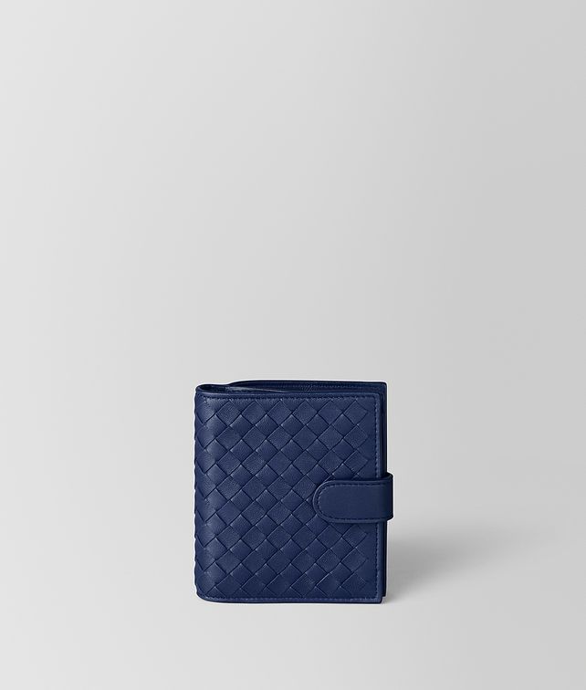 BOTTEGA VENETA ATLANTIC INTRECCIATO NAPPA MINI WALLET Small Wallet Woman fp
