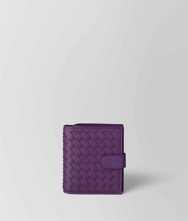BOTTEGA VENETA MONALISA INTRECCIATO NAPPA MINI WALLET Small Wallet Woman fp