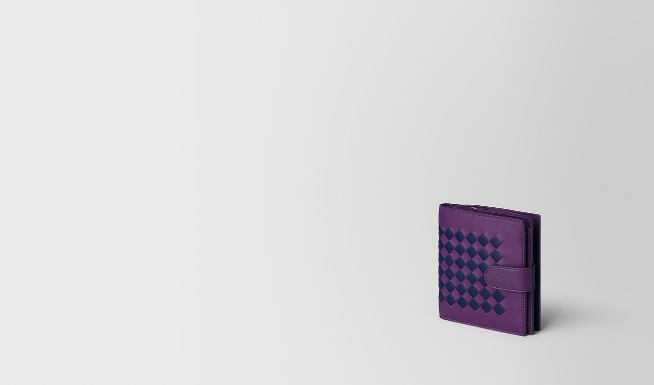 monalisa/atlantic intrecciato checker mini wallet landing