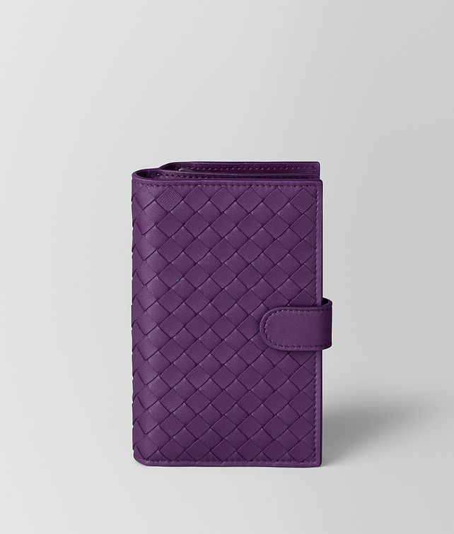 BOTTEGA VENETA MONALISA INTRECCIATO NAPPA FRENCH WALLET Continental Wallet Woman fp