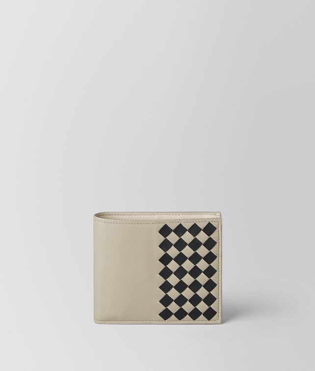 BOTTEGA VENETA MULTICOLOR CHECKER NAPPA WALLET Small Wallet Man fp