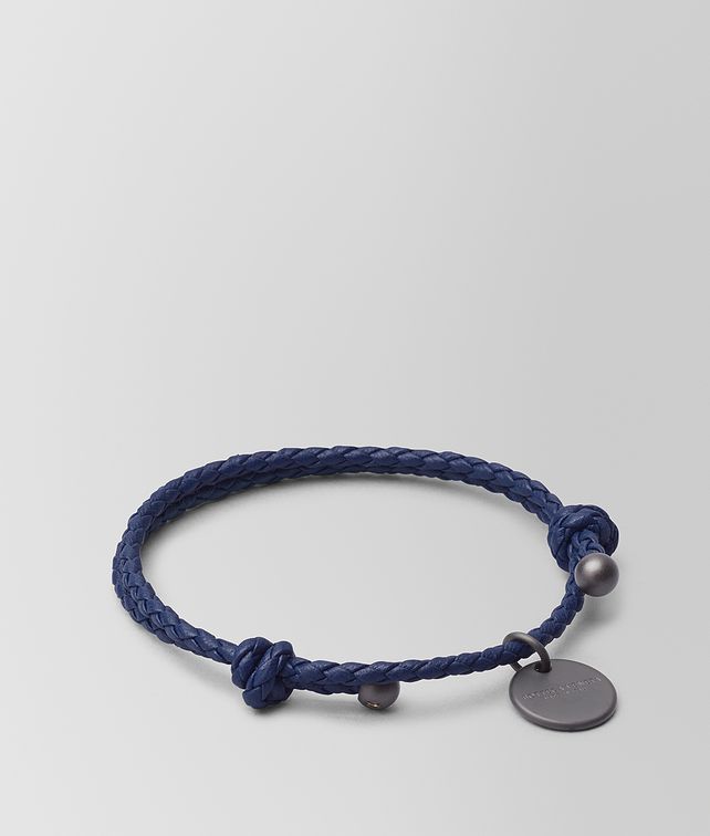 BOTTEGA VENETA ATLANTIC INTRECCIATO NAPPA BRACELET Keyring or Bracelets E fp