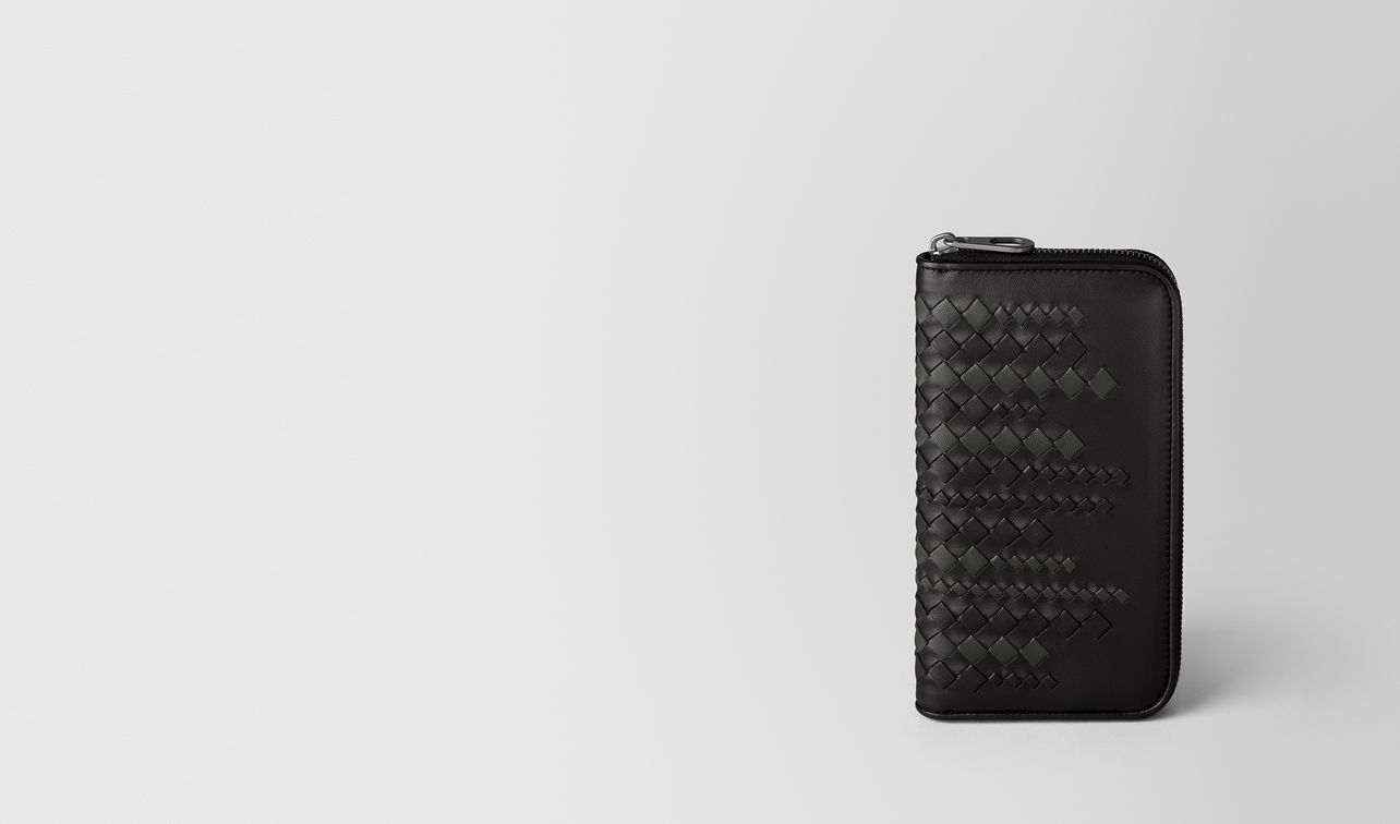 nero/ardoise nappa zip around wallet landing