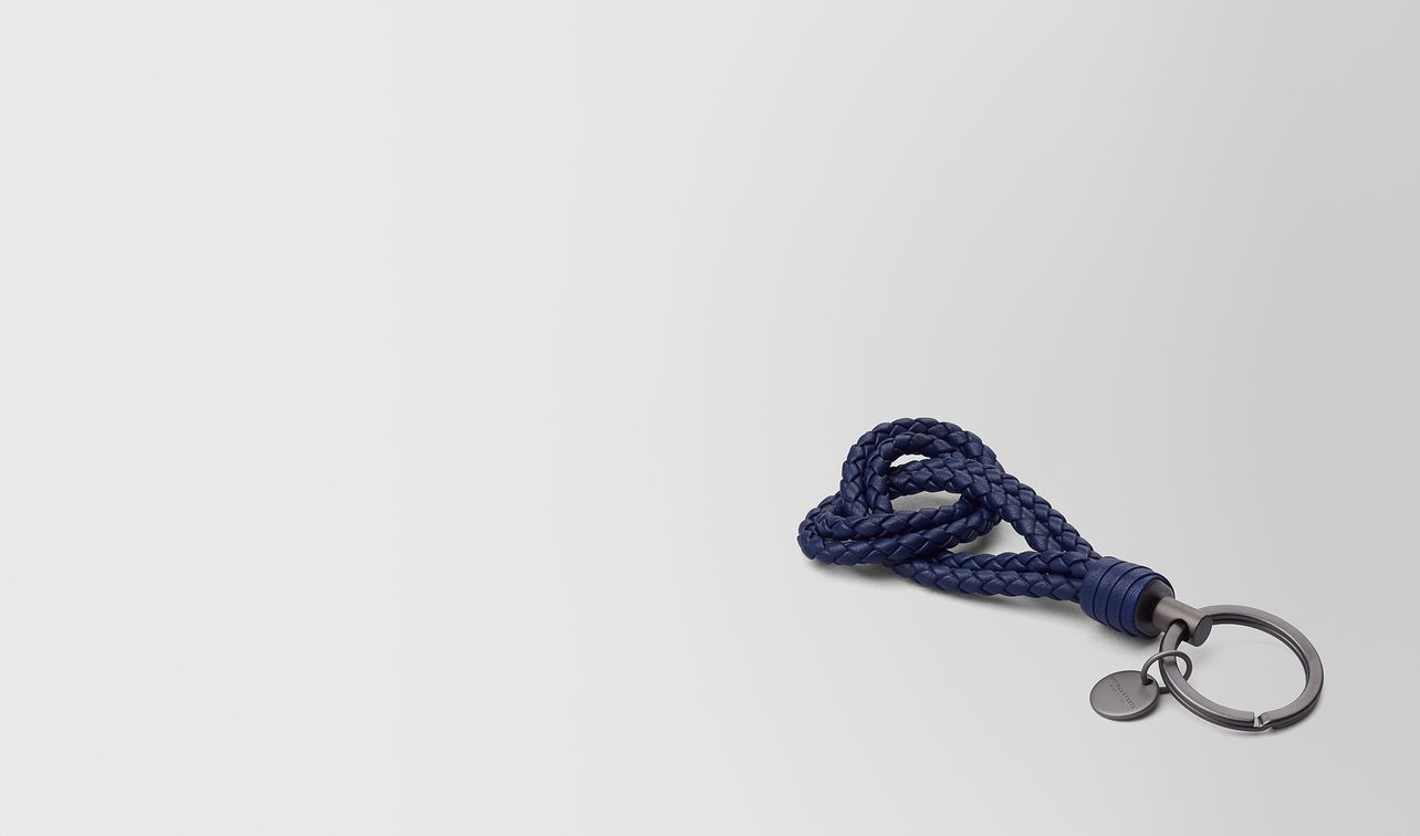 atlantic intrecciato nappa key ring landing