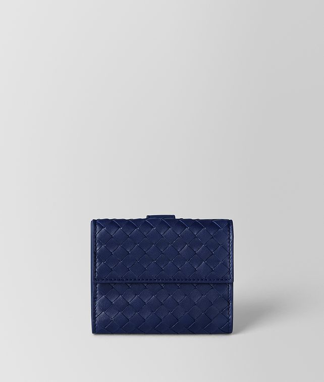 BOTTEGA VENETA PORTAFOGLIO MINI IN INTRECCIATO NAPPA ATLANTIC Portafoglio piccolo Donna fp