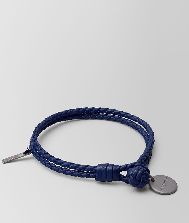 BOTTEGA VENETA ATLANTIC INTRECCIATO NAPPA BRACELET Keyring or Bracelets E fp