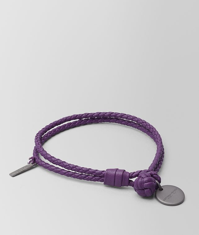 BOTTEGA VENETA ARMBAND AUS INTRECCIATO NAPPA IN MONALISA Schlüsselring oder Armband E fp