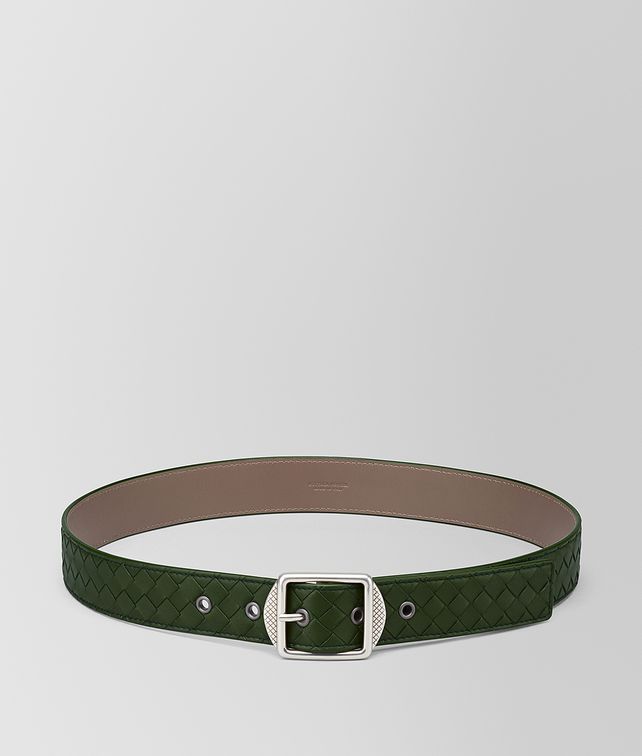 BOTTEGA VENETA FOREST INTRECCIATO NAPPA BELT Belt Man fp