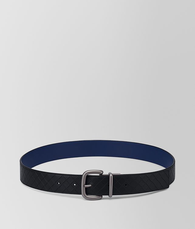 BOTTEGA VENETA NERO/ATLANTIC CALF BELT Belt Man fp