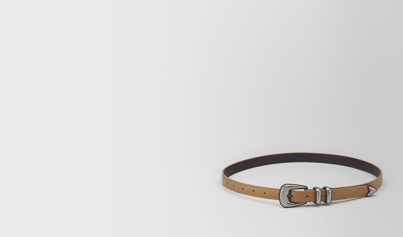camel calf belt landing
