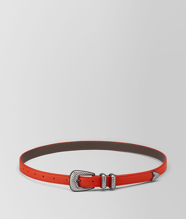 BOTTEGA VENETA TERRACOTTA CALF BELT Belt Man fp