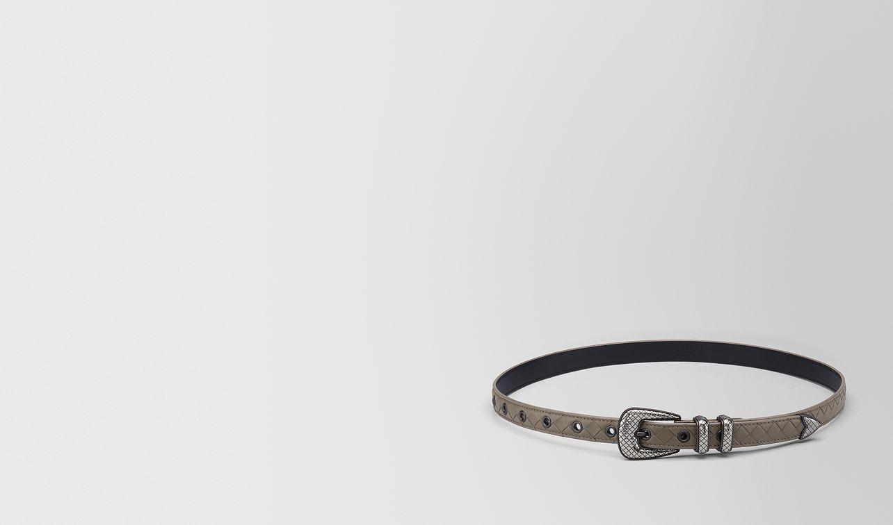 steel intrecciato nappa belt landing