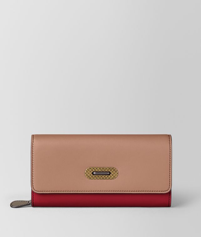 BOTTEGA VENETA ダリア チャイナレッド ナッパ コンチネンタルウォレット
コンチネンタルウォレット レディース fp