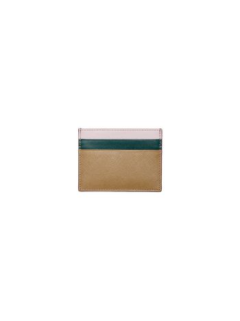 Marni Saffiano calfskin card holder Woman