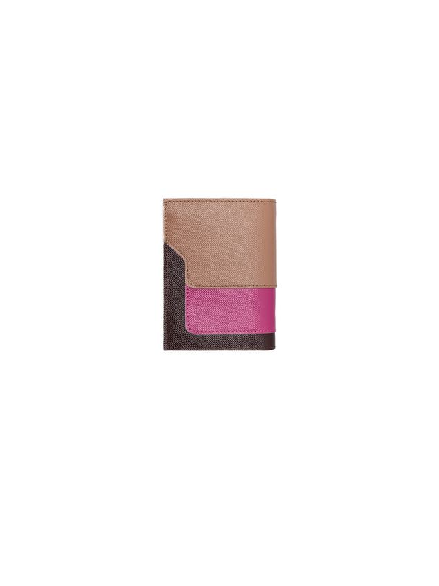 Wallet Marni Bi-fold wallet in Saffiano calfskin Woman