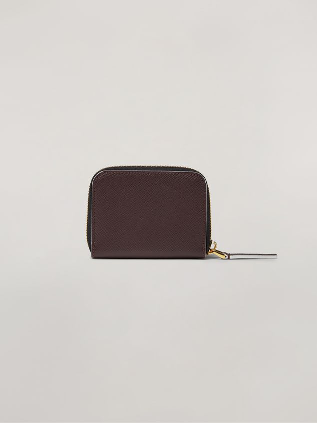 Cartera Marni Monedero de piel de becerro saffiano Mujer
