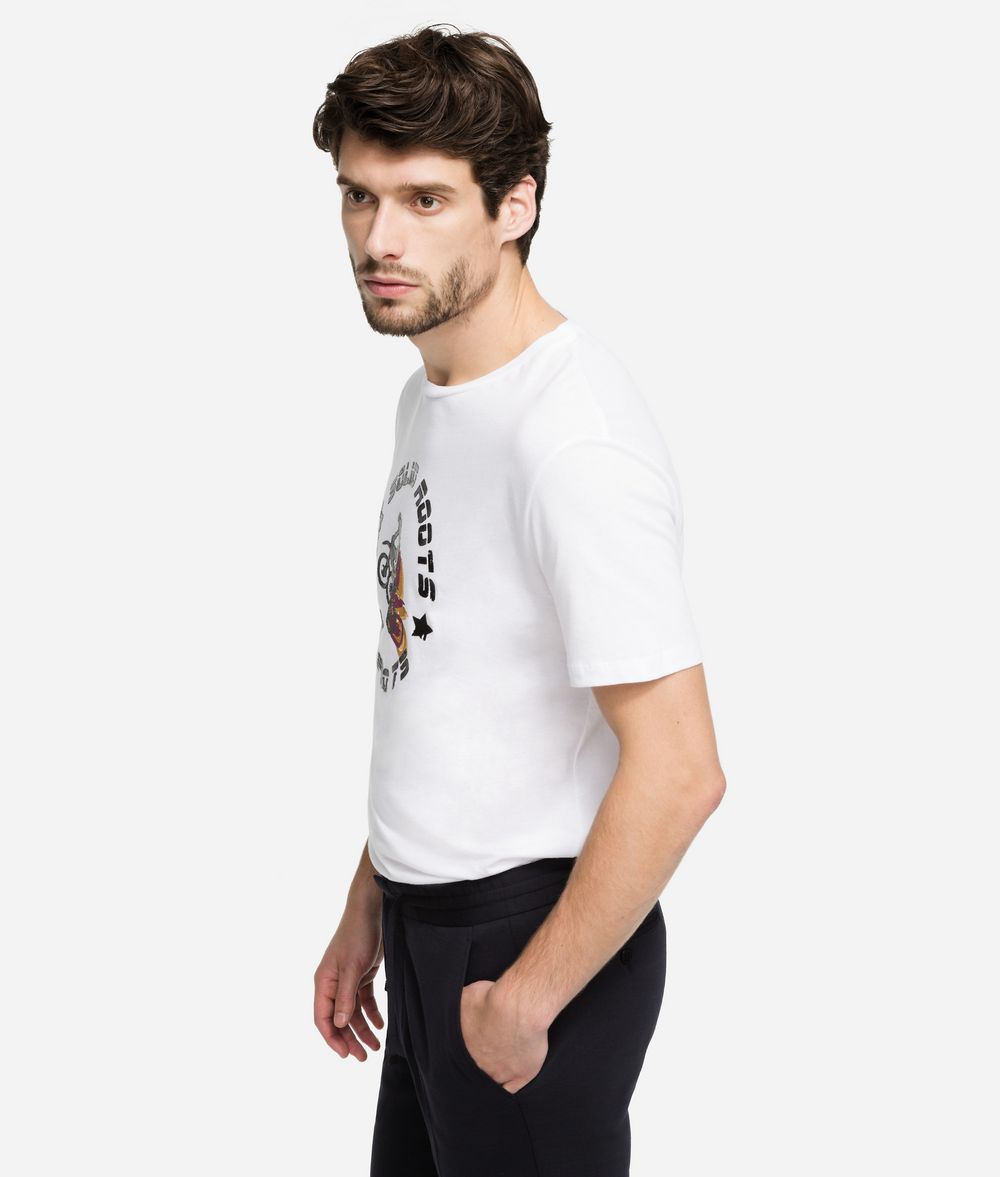 KARL LAGERFELD Motocross T-Shirt T-shirt Man d