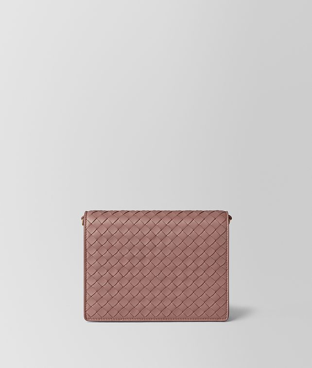 BOTTEGA VENETA DECO ROSE INTRECCIATO NAPPA CHAIN WALLET Mini Bag and Pouche Woman fp