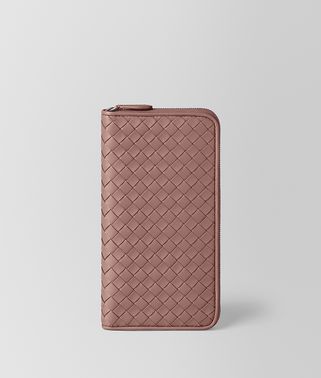 DECO ROSE INTRECCIATO NAPPA ZIP AROUND WALLET