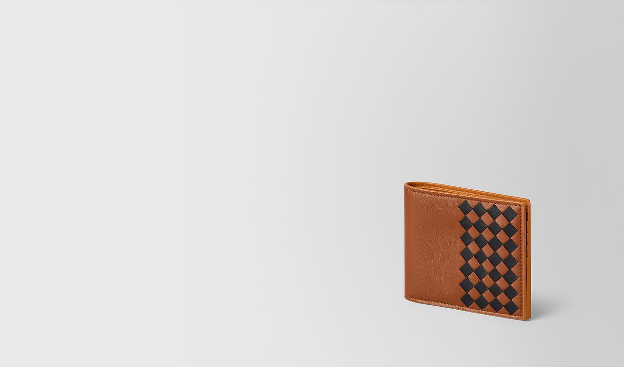 multicolor intrecciato checker wallet landing