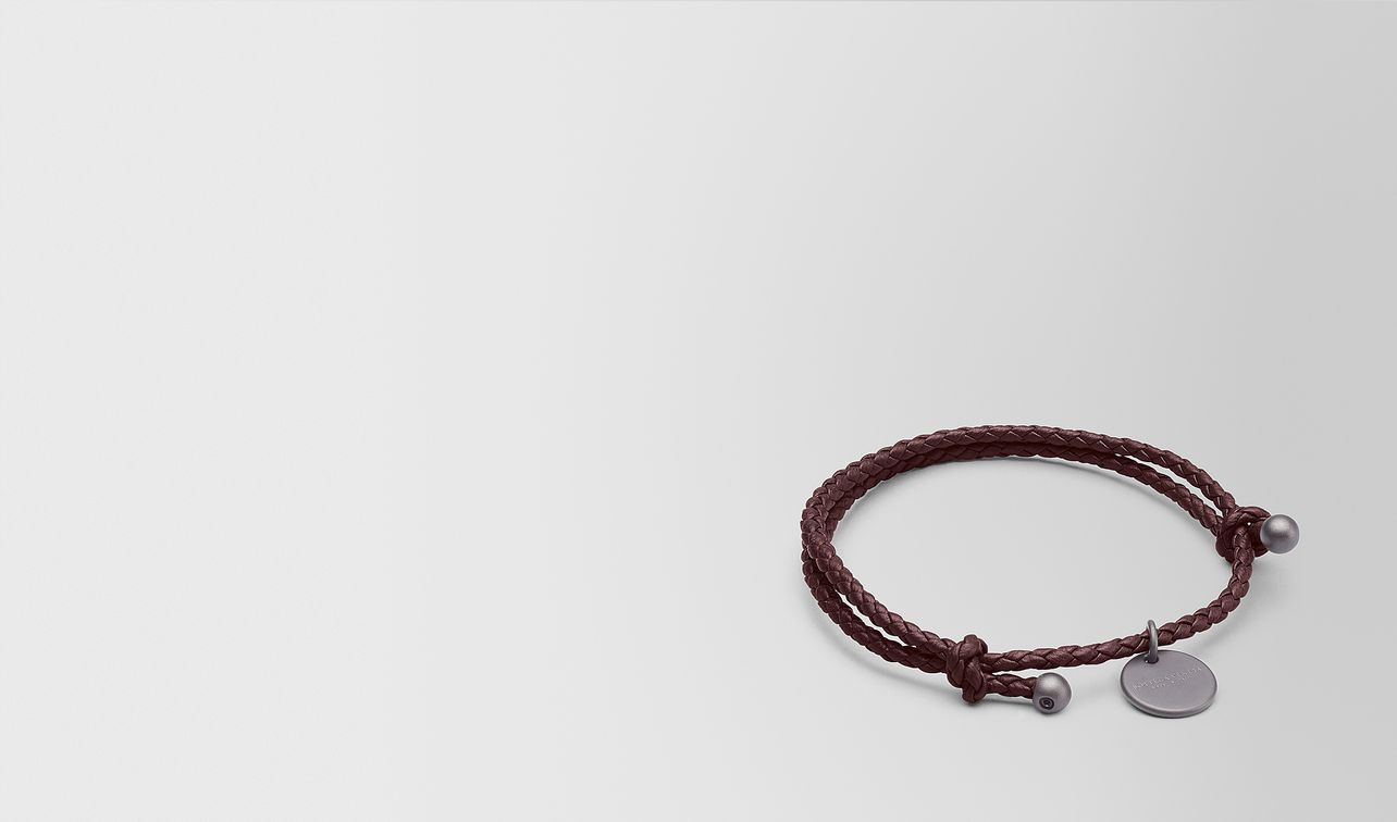 dark barolo intrecciato nappa bracelet landing