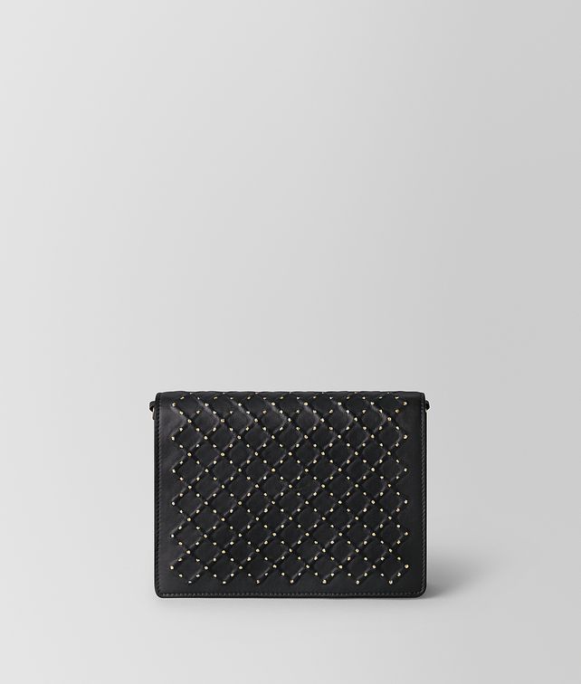 BOTTEGA VENETA NERO NAPPA CATENA CHAIN WALLET Mini Bag and Pouche Woman fp