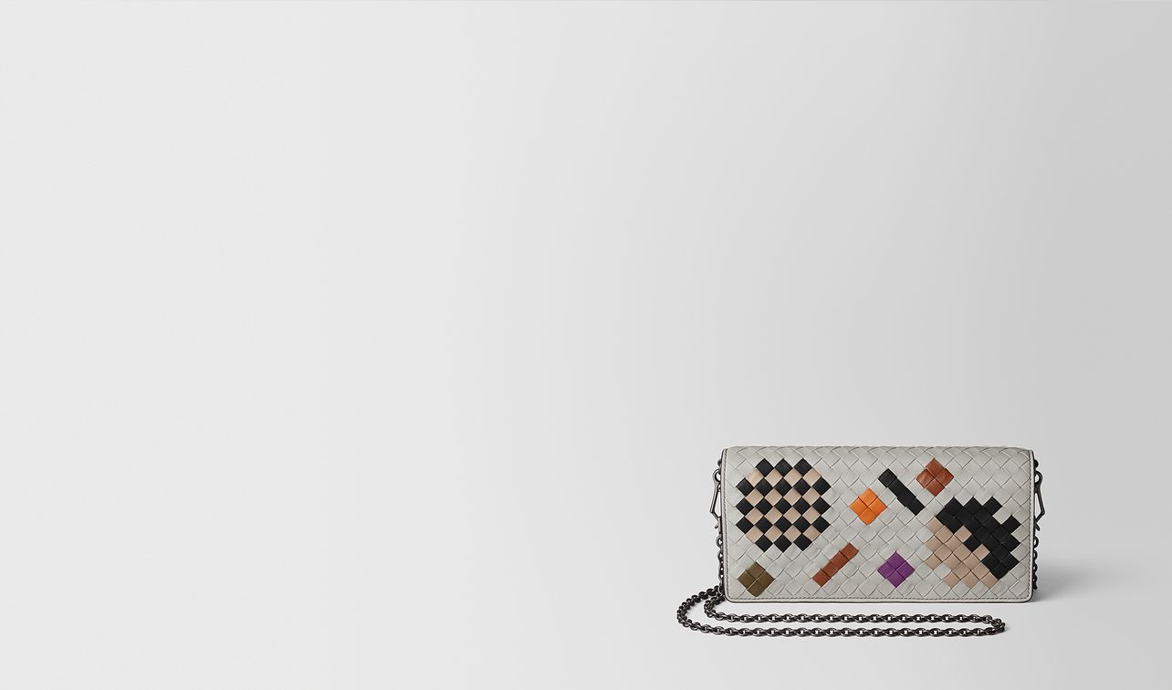cement intrecciato abstract chain wallet landing