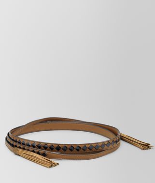CAMEL/NERO NAPPA/KARUNG BELT