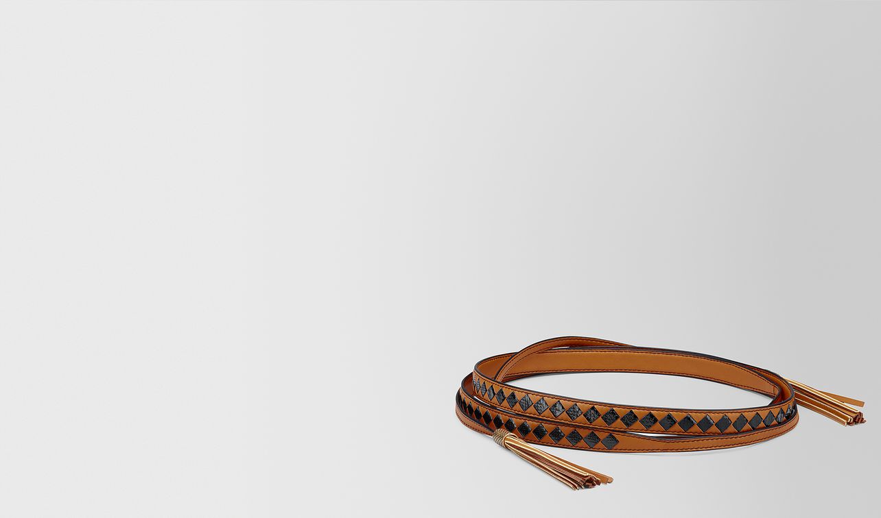 orange/nero nappa/karung belt landing