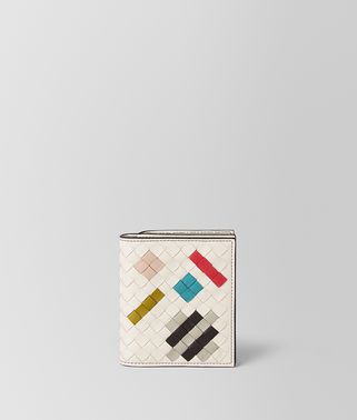 MIST INTRECCIATO ABSTRACT MINI WALLET