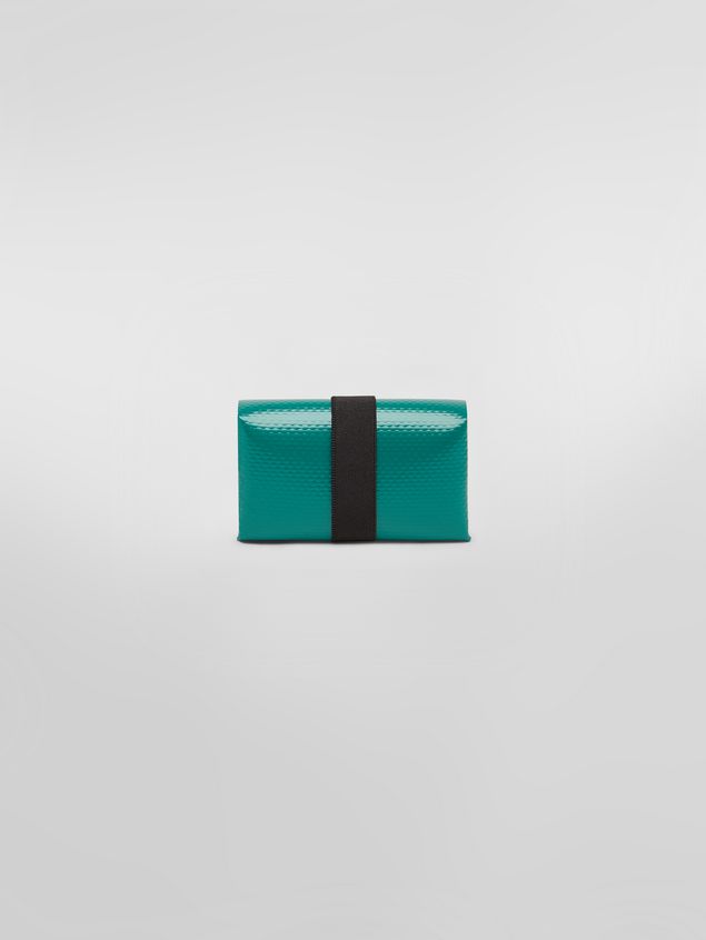 Wallet Marni Wallet in PVC with logo green Man