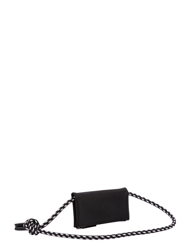 Wallet Marni Wallet in black nylon Man
