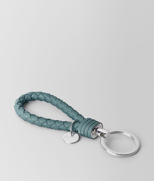 BOTTEGA VENETA KEY RING IN INTRECCIATO NAPPA Keyring or Bracelets E fp