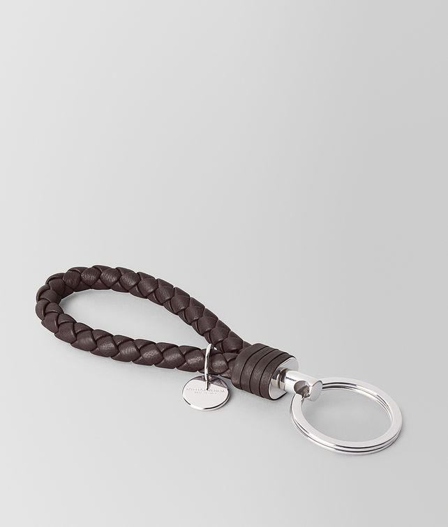 BOTTEGA VENETA KEY RING IN INTRECCIATO NAPPA Keyring or Bracelets E fp
