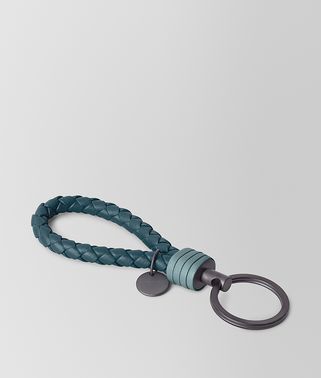 KEY RING IN INTRECCIATO NAPPA 