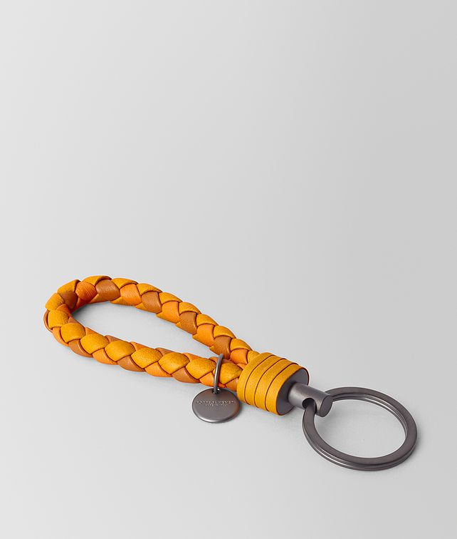 BOTTEGA VENETA KEY RING IN INTRECCIATO NAPPA CLUB Keyring or Bracelets E fp
