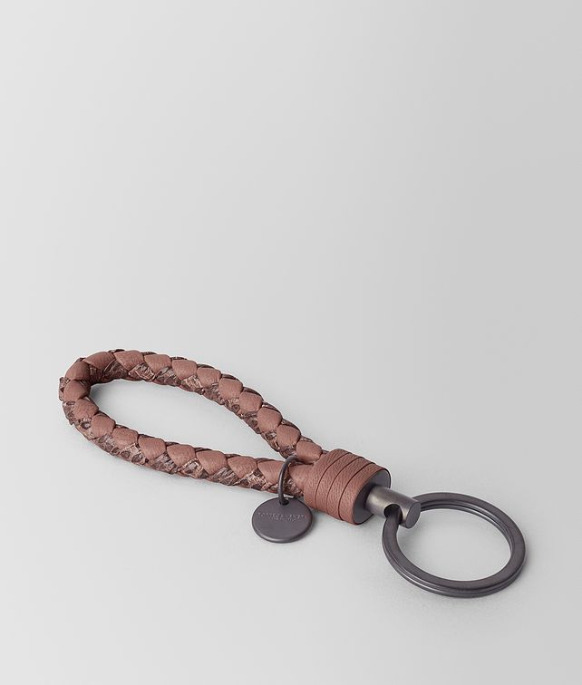 BOTTEGA VENETA KEY RING IN AYERS AND INTRECCIATO NAPPA Other Accessories E fp