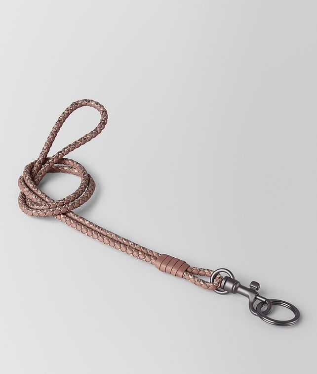 BOTTEGA VENETA KEY RING IN AYERS AND INTRECCIATO NAPPA Other Accessories E fp