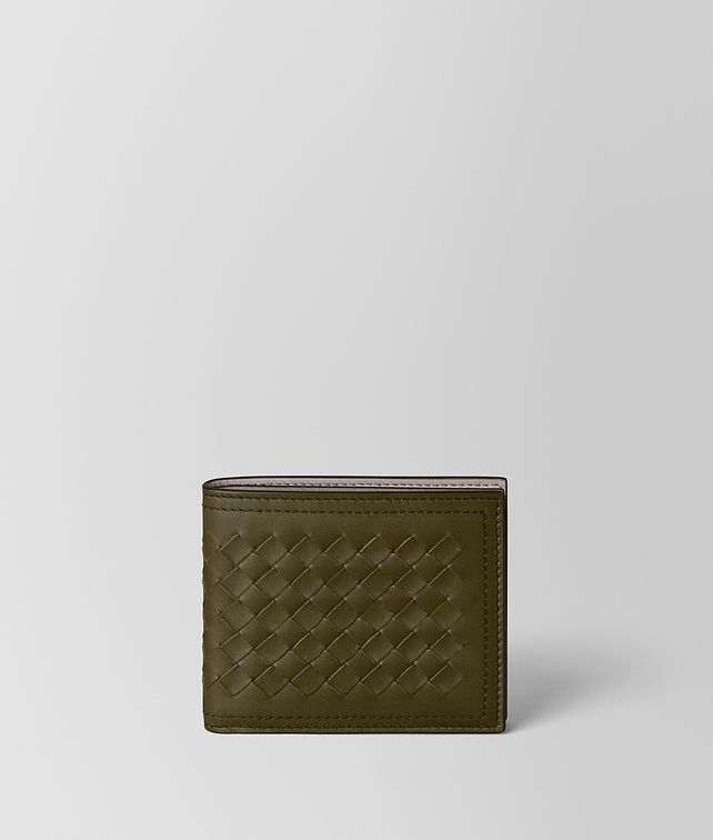 BOTTEGA VENETA PORTAFOGLIO BI-FOLD IN INTRECCIATO VN Portafoglio piccolo Uomo fp